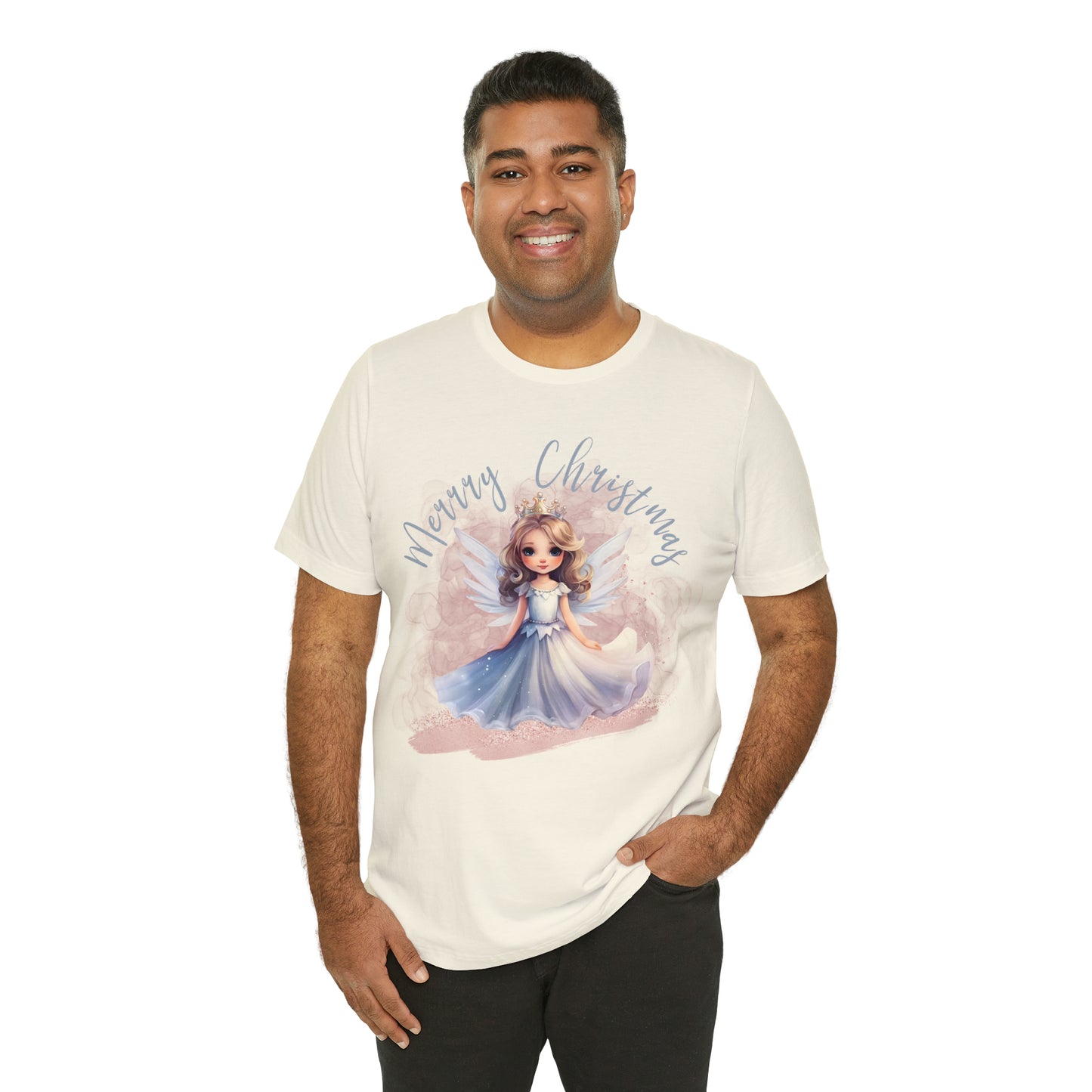 Unisex Jersey Short Sleeve Tee Christmas, Women's Fairy T-shirt A-0011