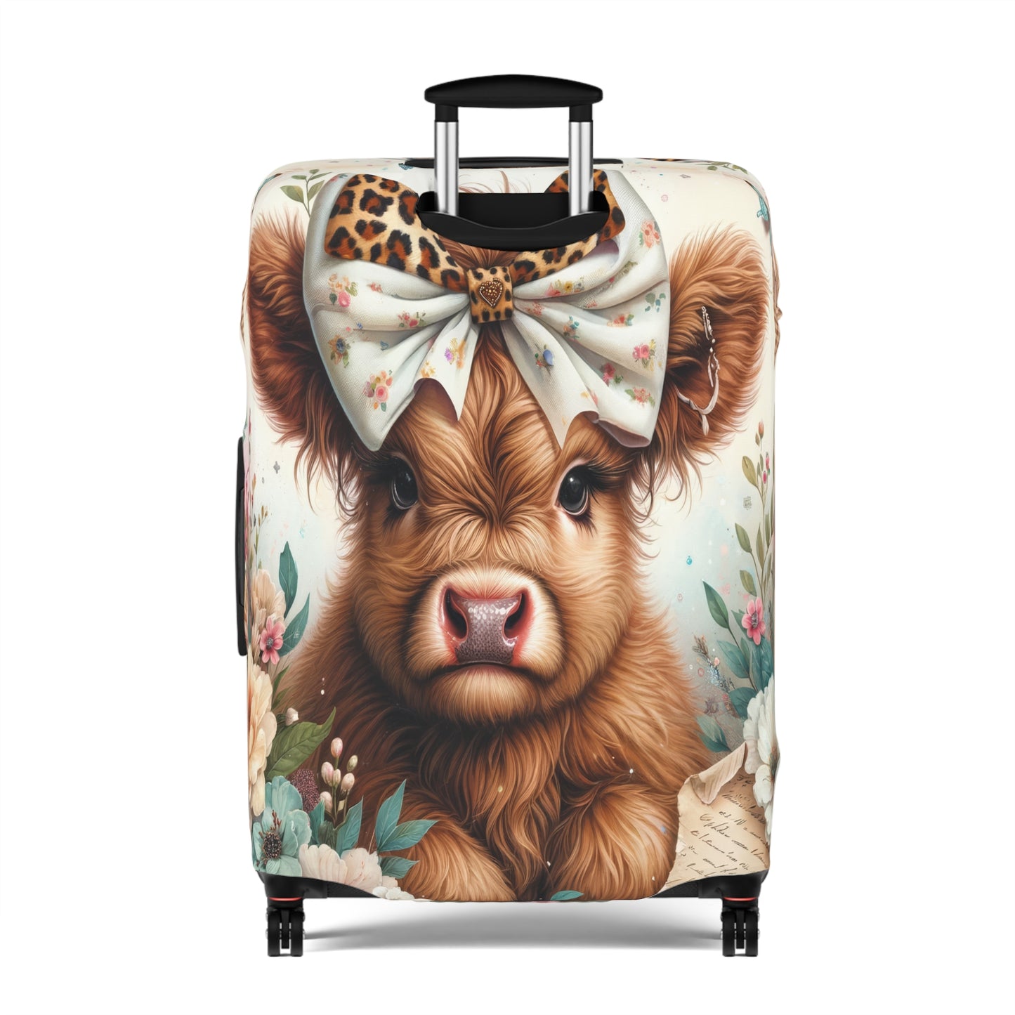 Luggage Cover, Highland Cow, awd-5002