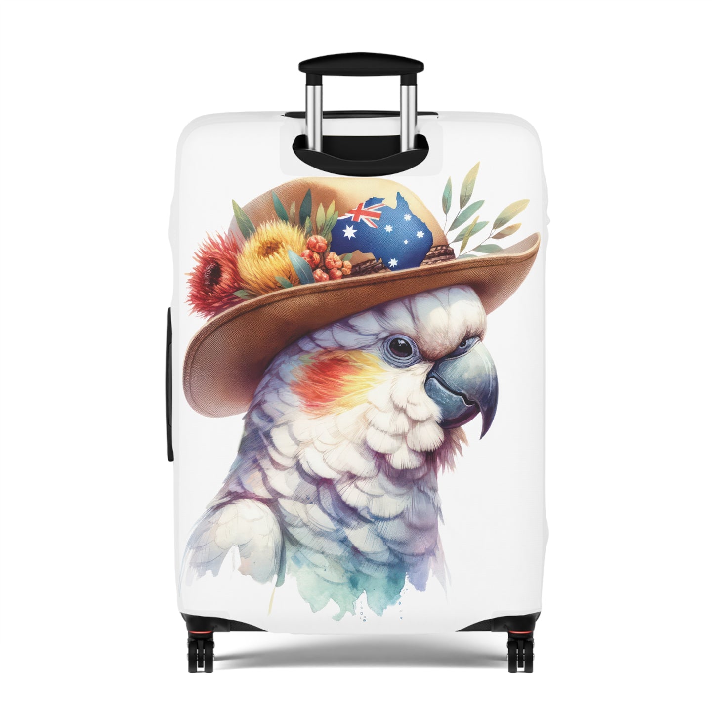 Luggage Cover, Cockatoo, awd-1334