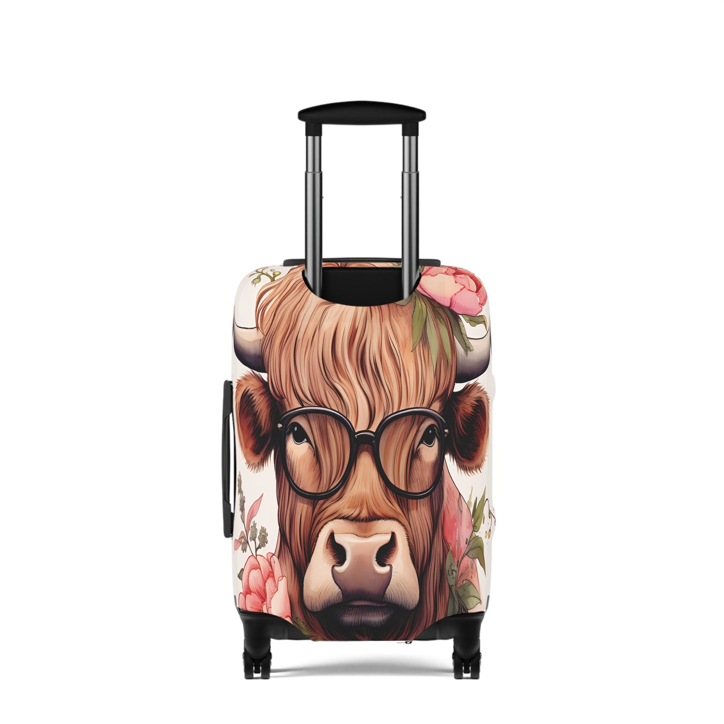 Luggage Cover, Highland Cow, awd-008