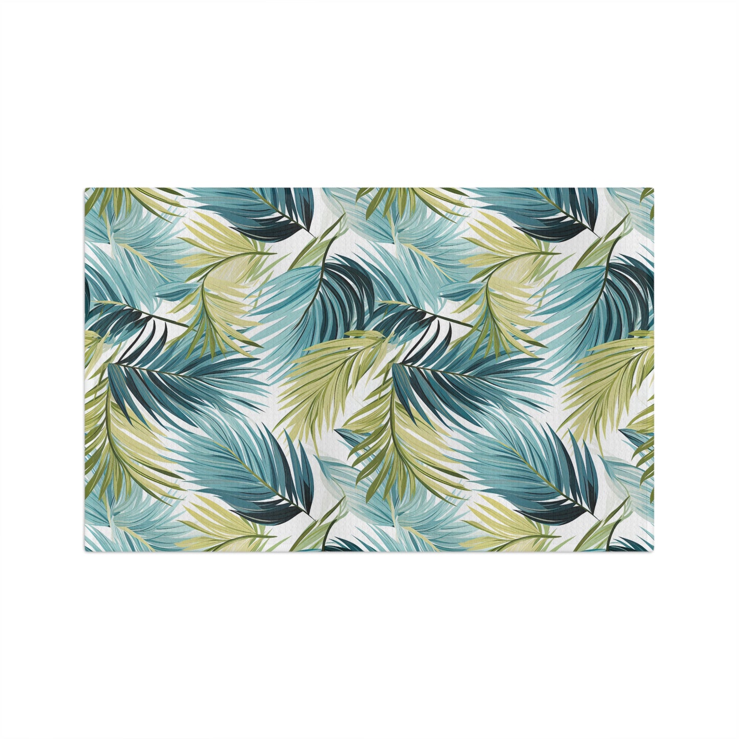 Microfiber Tea Towel Tropical Leaves