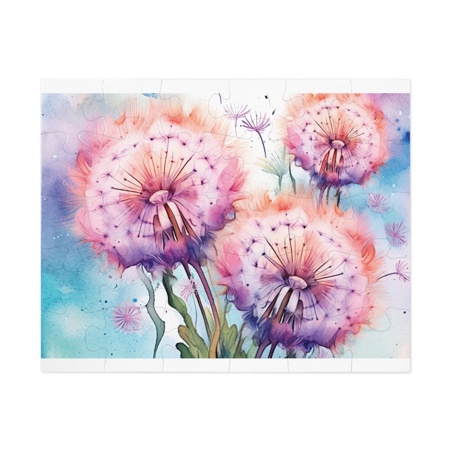 Jigsaw Puzzle, Floral, Personalised/Non-Personalised (30, 110, 252, 500,1000-Piece)