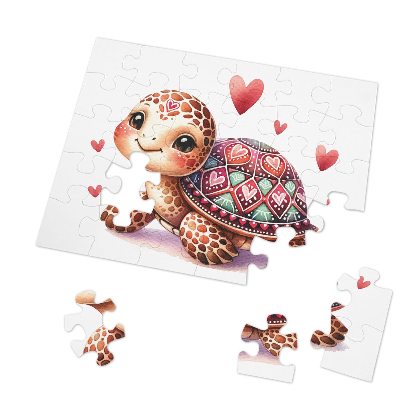 Jigsaw Puzzle, Turtle, Personalised/Non-Personalised (30, 110, 252, 500,1000-Piece)