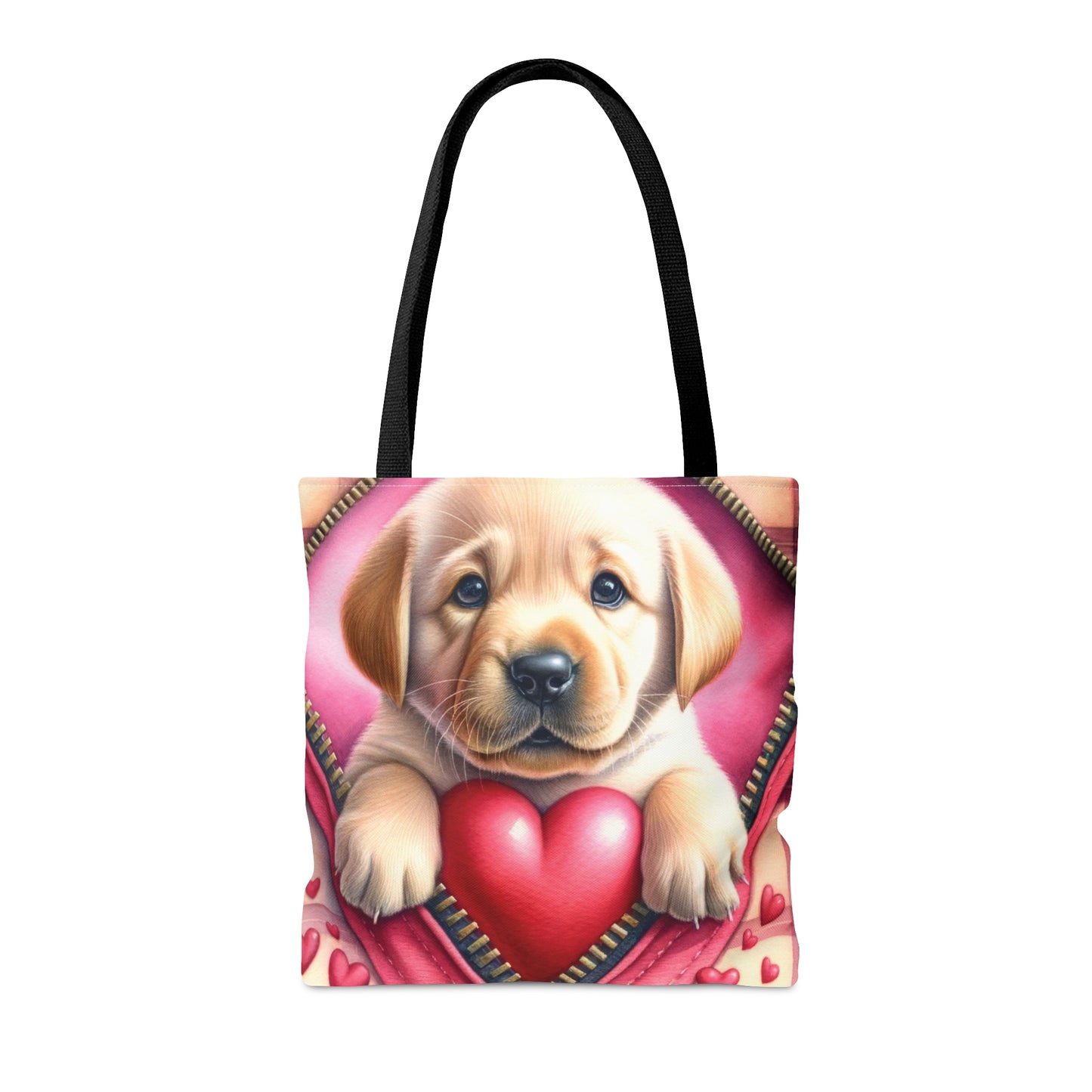 Tote Bag, Cute Dog, Personalised/Non-Personalised Tote bag