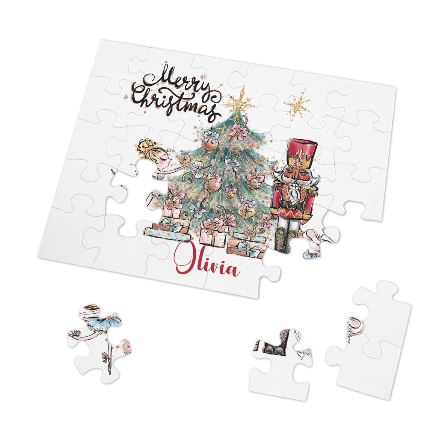 Puzzle, Nutcracker, Sugar Plum Fairy, Personalised/Non-Personalised (30, 110, 252, 500,1000-Piece)