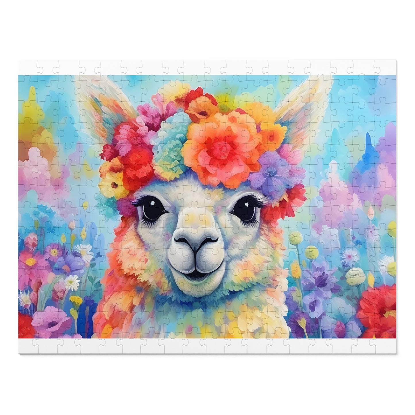 Jigsaw Puzzle, Llama, Personalised/Non-Personalised (30, 110, 252, 500,1000-Piece)