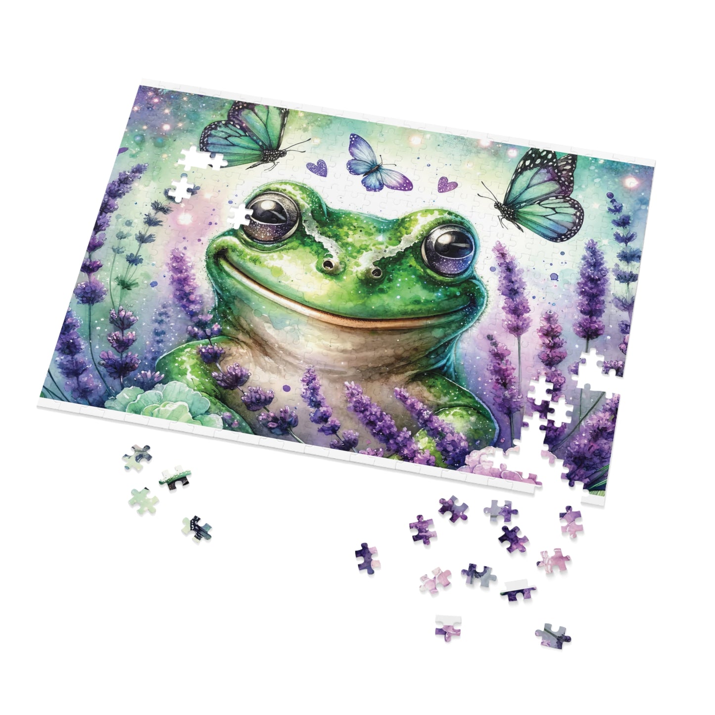 Jigsaw Puzzle, Frog, Personalised/Non-Personalised (30, 110, 252, 500,1000-Piece)