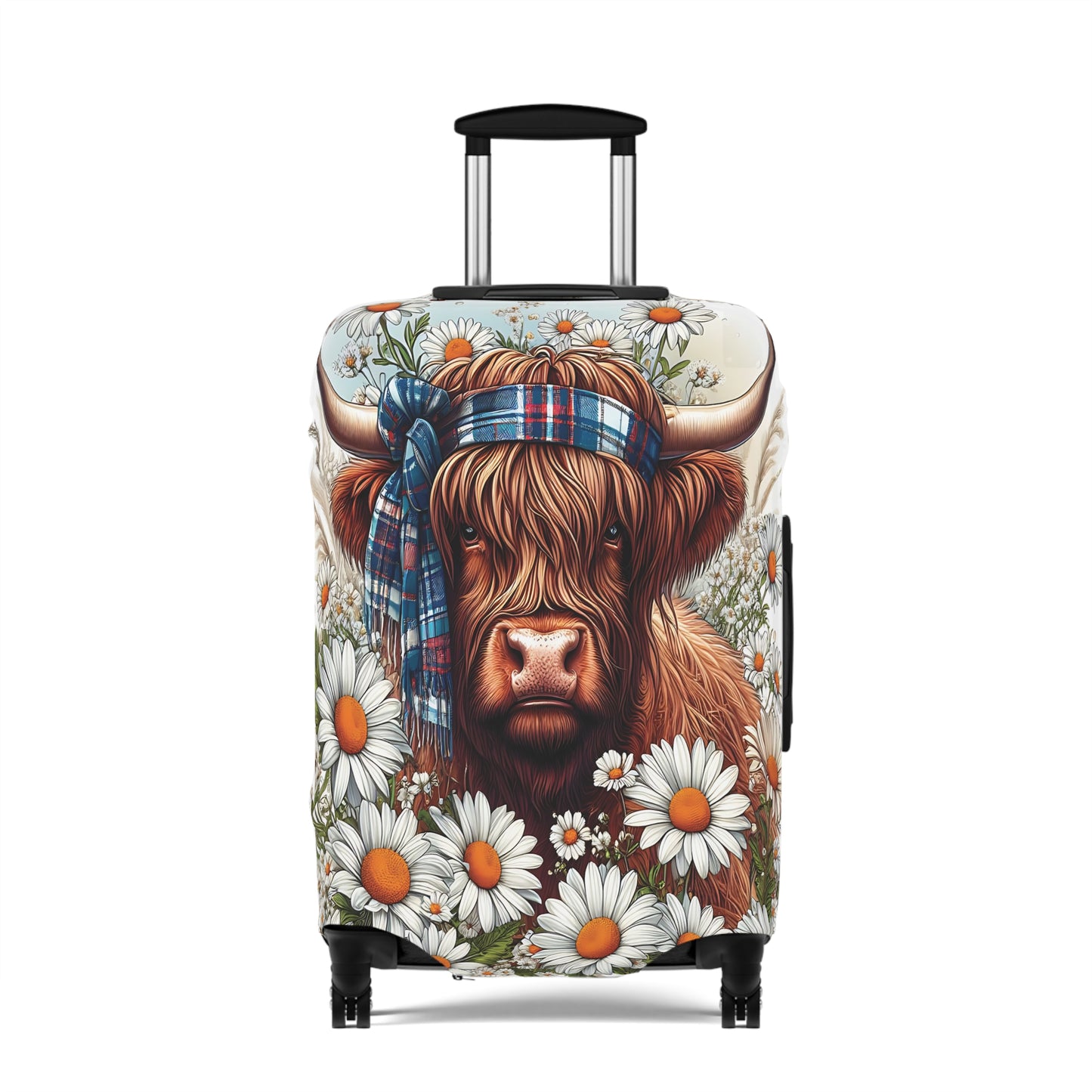 Luggage Cover, Highland Cow, awd-435