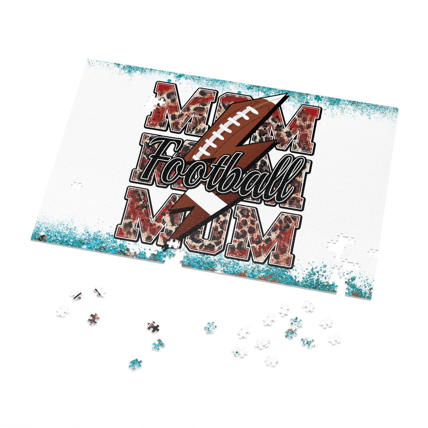 Jigsaw Puzzle, Western, Football Mom, Personalised/Non-Personalised (30, 110, 252, 500,1000-Piece)