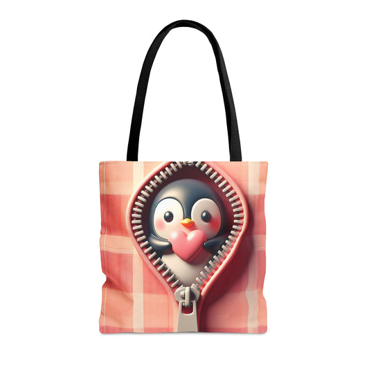 Tote Bag, Penguin, Personalised/Non-Personalised Tote bag