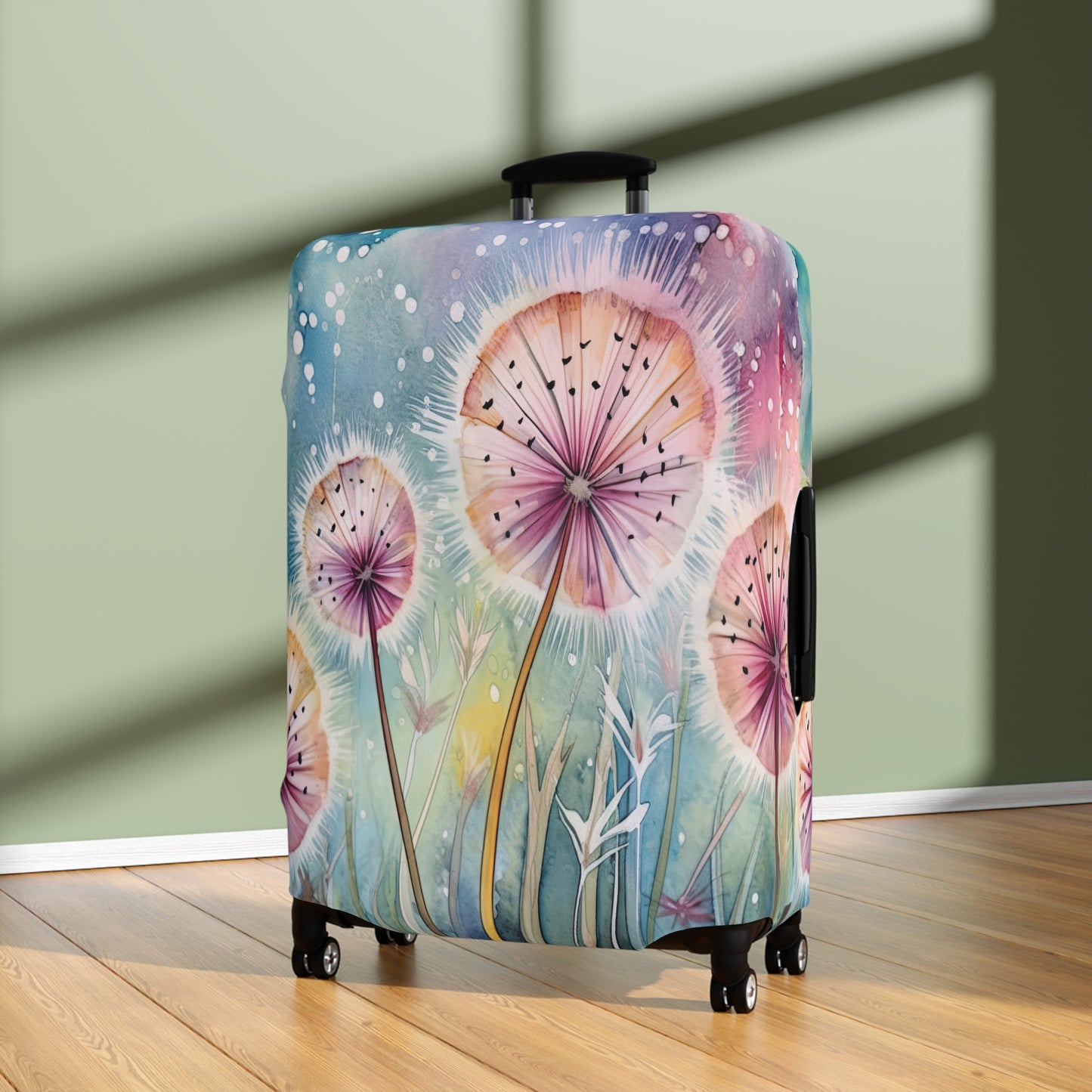 Luggage Cover, Floral, Dandelions, awd-244