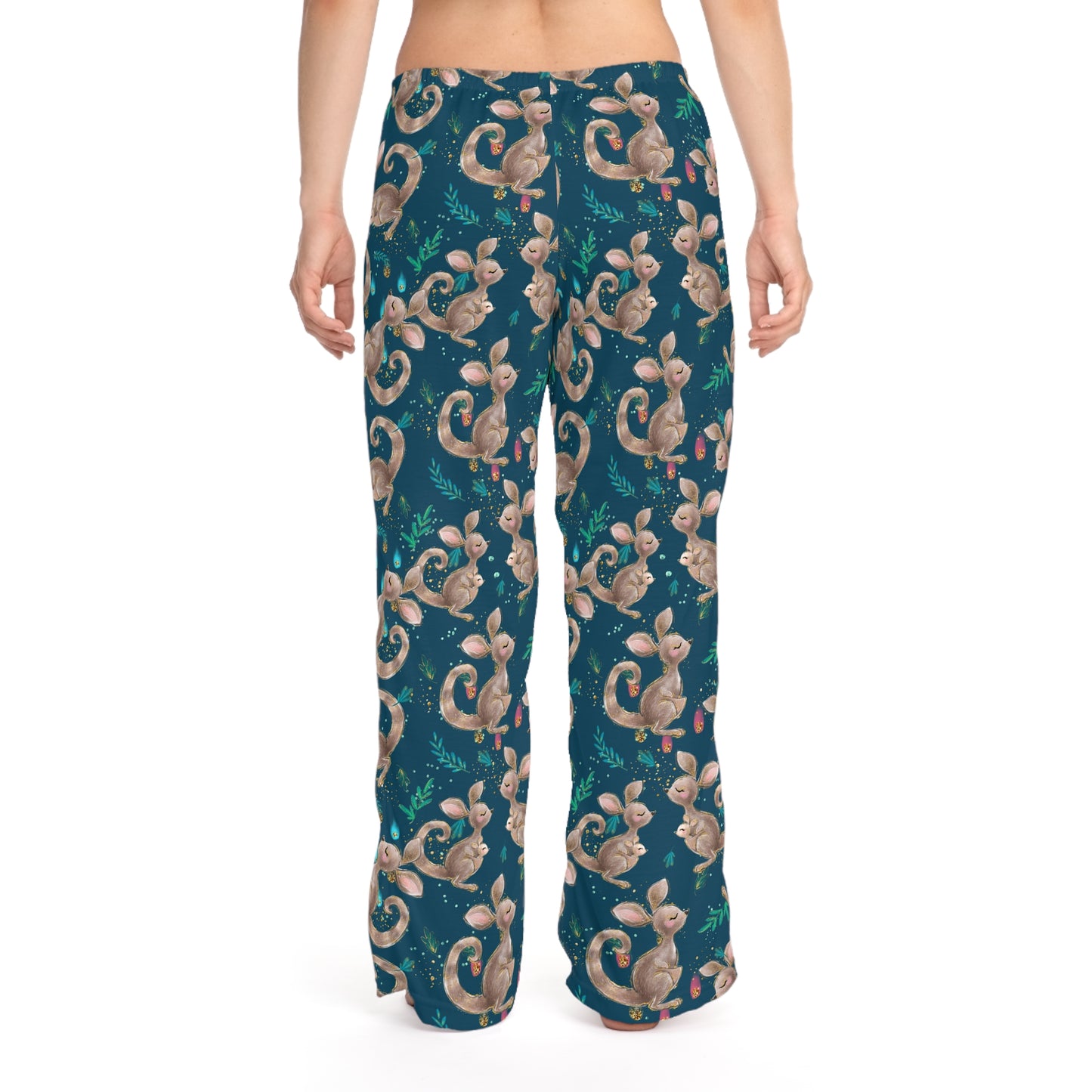 Women's Pyjama Pants, Australian Animals, Sleepwear Bottoms