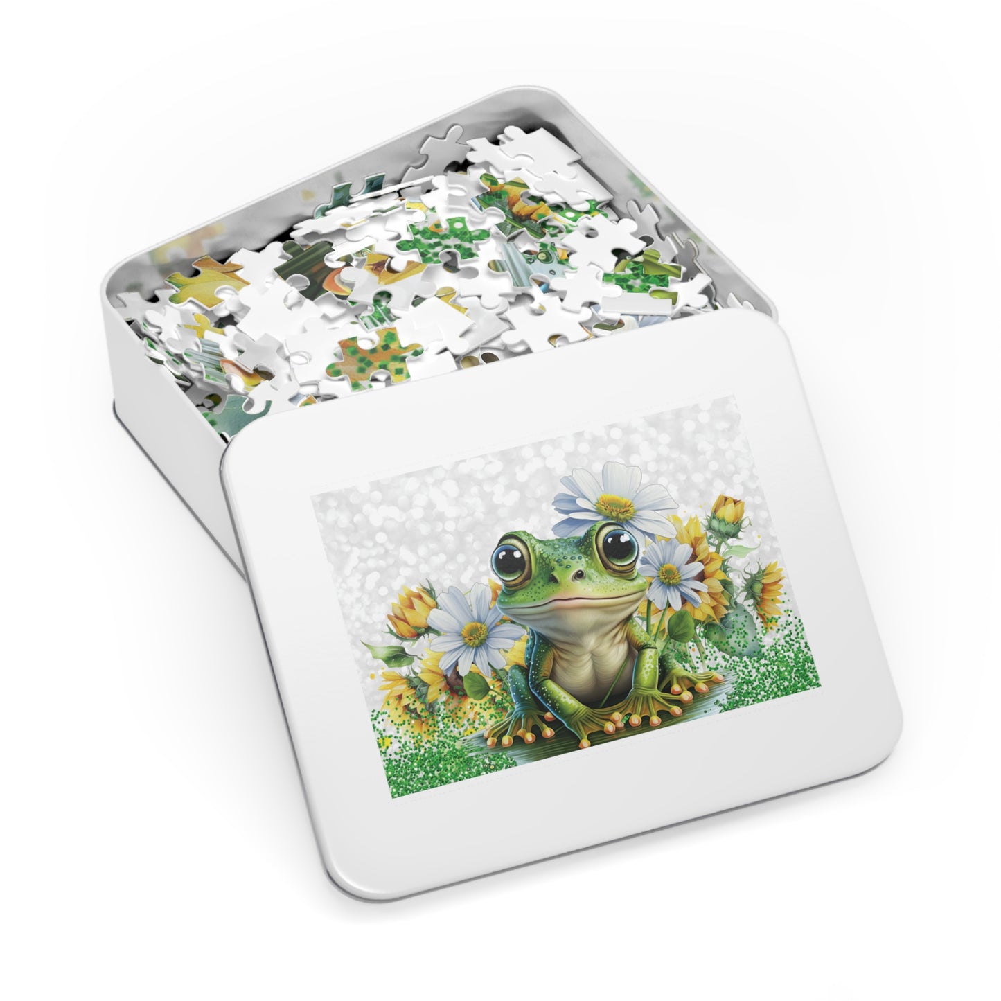 Jigsaw Puzzle, Frog, Personalised/Non-Personalised (30, 110, 252, 500,1000-Piece)