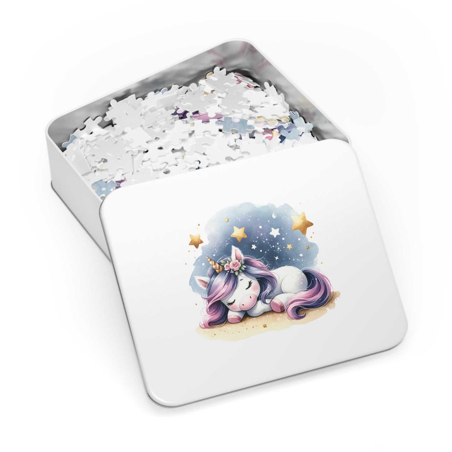 Jigsaw Puzzle, Unicorn, Personalised/Non-Personalised (30, 110, 252, 500,1000-Piece)