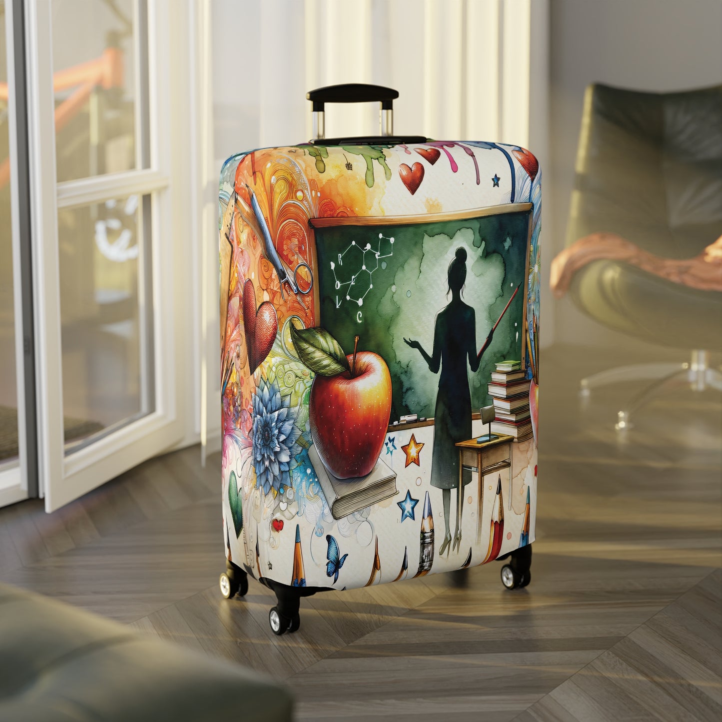 Luggage Cover, Teacher, awd-1161