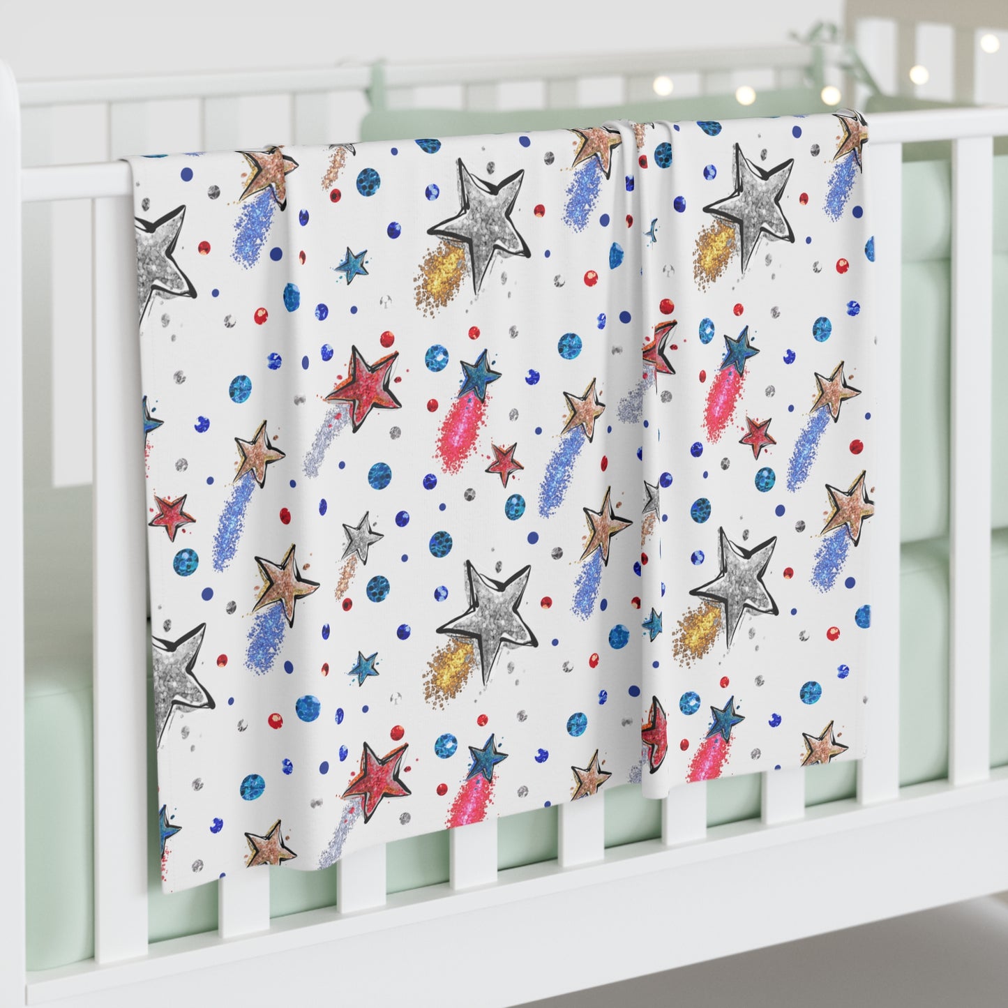 Baby Swaddle Blanket, Stars, Baby Swaddle, Baby Shower gift