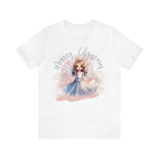 Unisex Jersey Short Sleeve Tee Christmas, Women's Fairy T-shirt A-0011