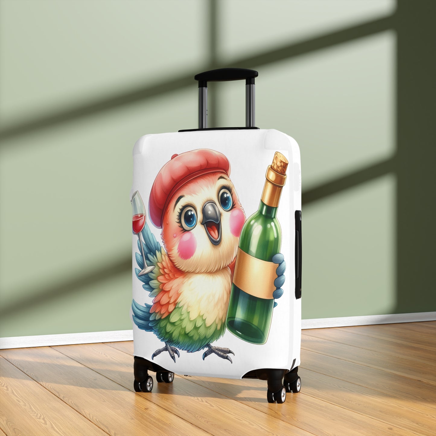 Luggage Cover, Cute Bird, awd-1643