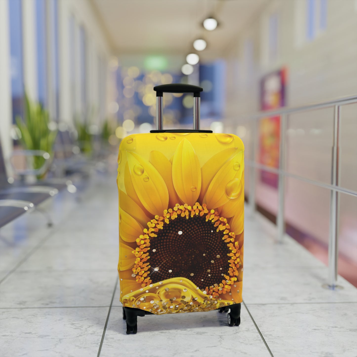 Luggage Cover, Sunflower, awd-1347