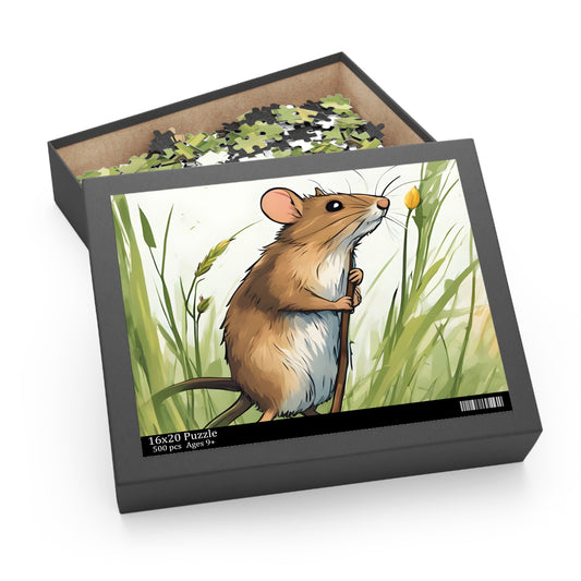 Puzzle, Mouse (120, 252, 500-Piece), awd-562