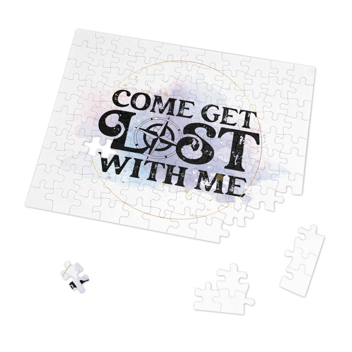 Jigsaw Puzzle, Travel, Come Get Lost with me, Personalised/Non-Personalised (30, 110, 252, 500,1000-Piece)