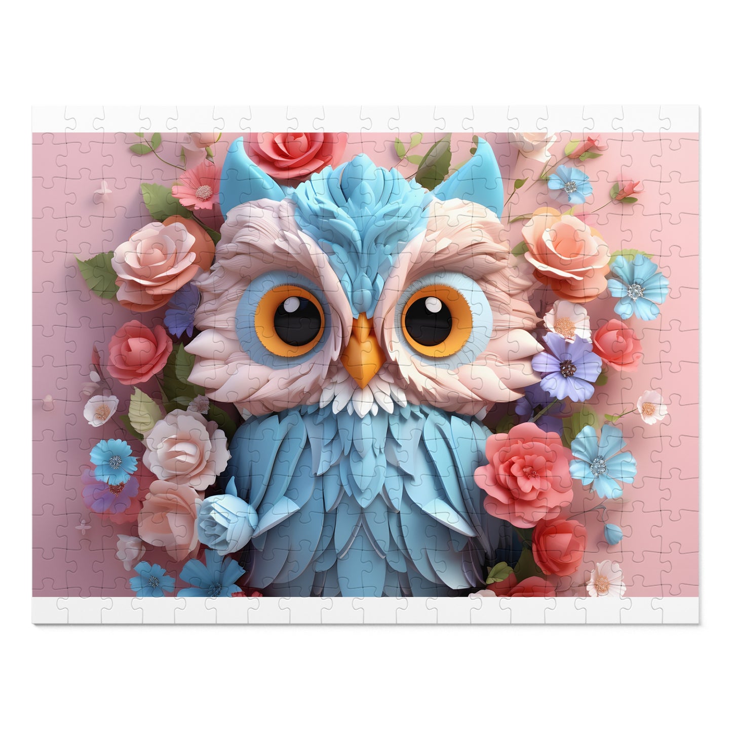 Jigsaw Puzzle, Owl, Personalised/Non-Personalised (30, 110, 252, 500,1000-Piece)