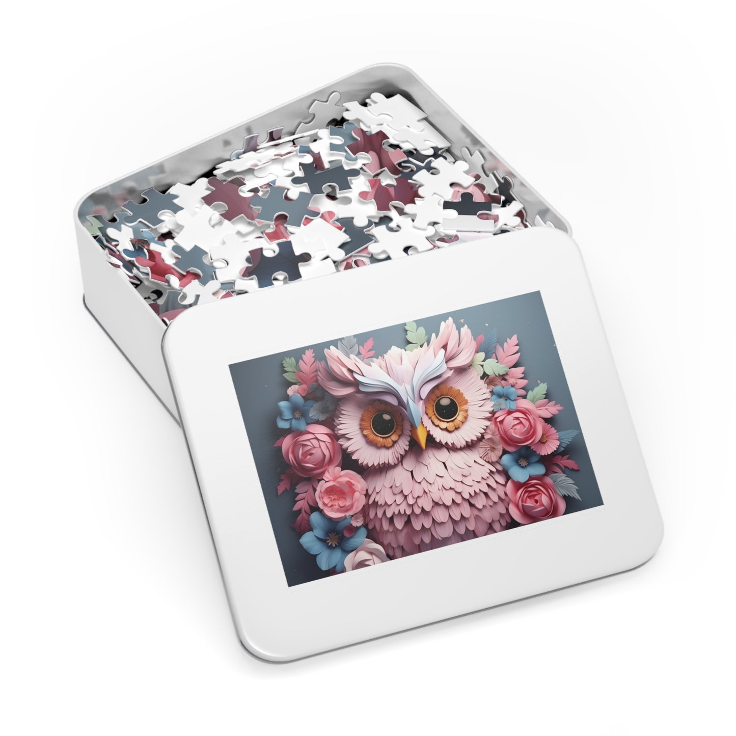 Jigsaw Puzzle, Owl, Personalised/Non-Personalised (30, 110, 252, 500,1000-Piece)