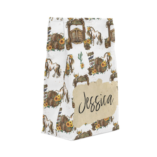 Personalised Insulated Lunch Bag, Western Lunch Bag