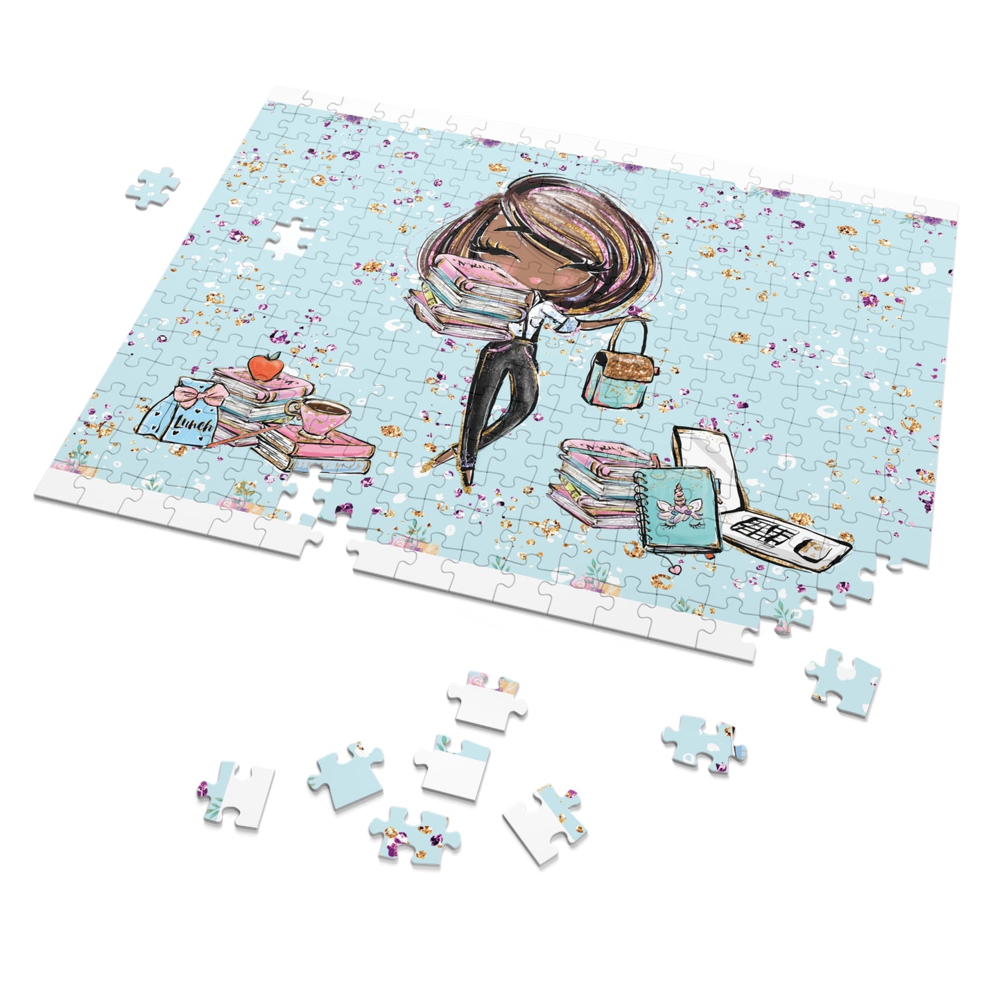 Jigsaw Puzzle, Teacher, Personalised/Non-Personalised (30, 110, 252, 500,1000-Piece)