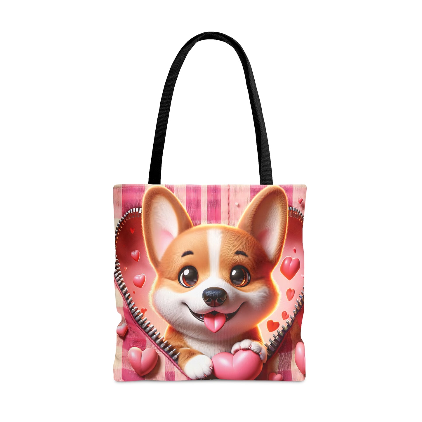 Tote Bag, Cute Dog, Personalised/Non-Personalised Tote bag