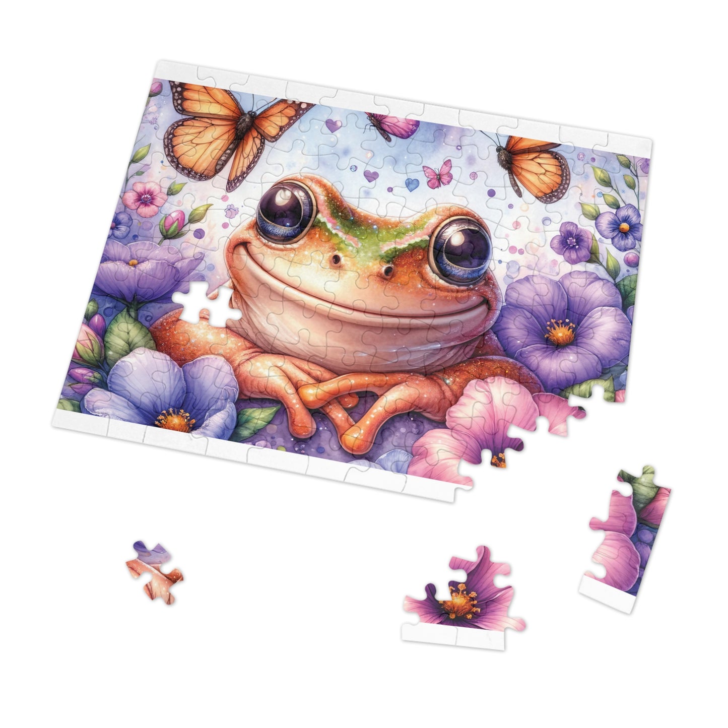 Jigsaw Puzzle, Frog, Personalised/Non-Personalised (30, 110, 252, 500,1000-Piece)