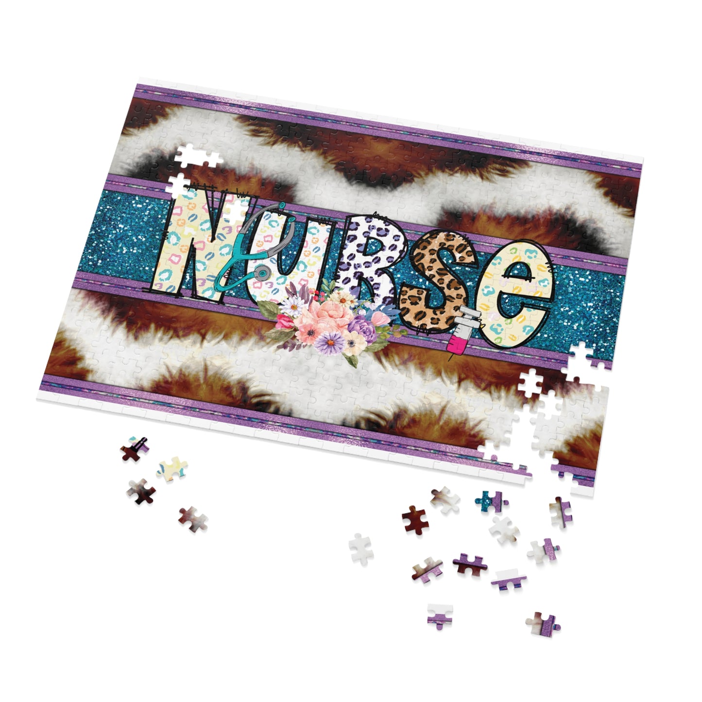 Jigsaw Puzzle, Nurse, Personalised/Non-Personalised (30, 110, 252, 500,1000-Piece)