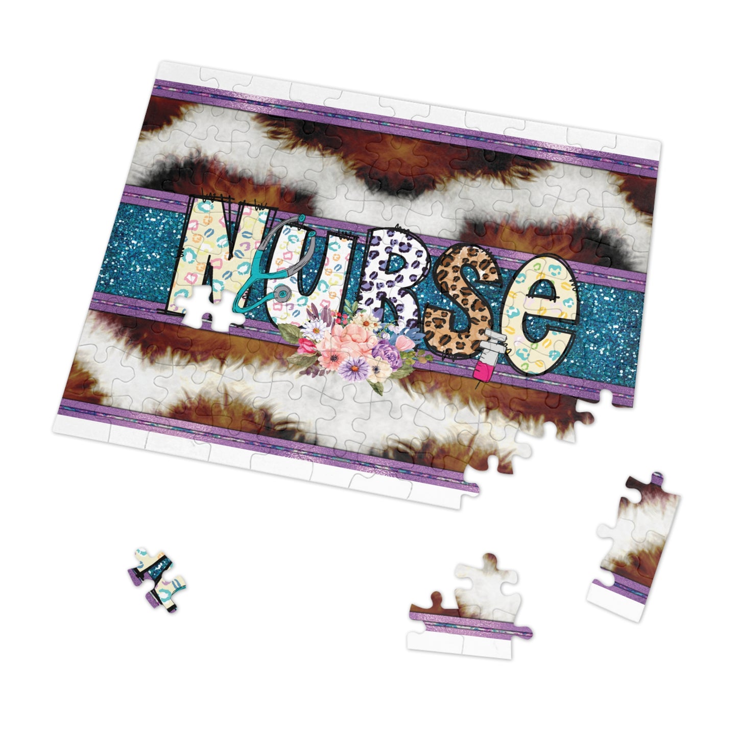 Jigsaw Puzzle, Nurse, Personalised/Non-Personalised (30, 110, 252, 500,1000-Piece)