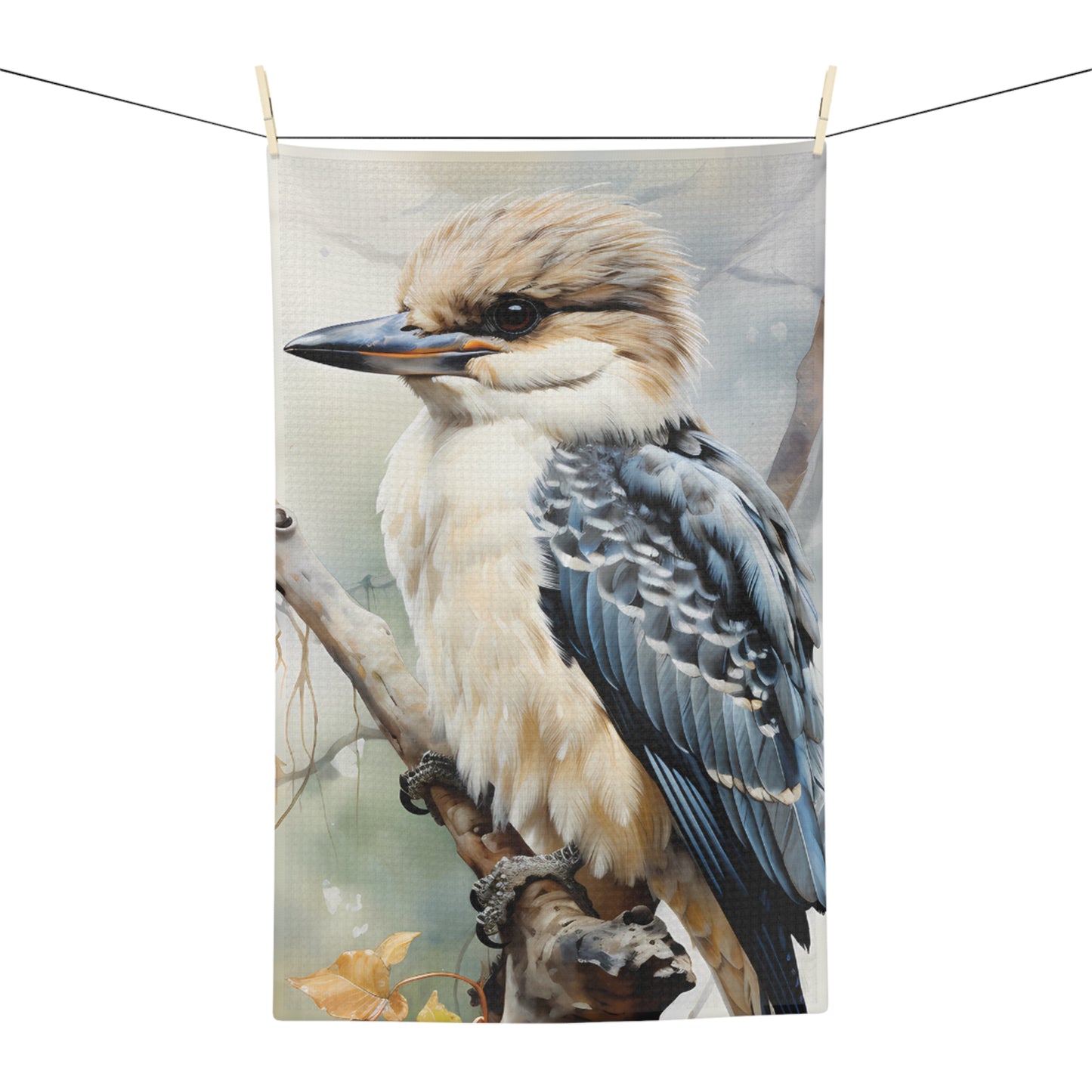 Microfiber Tea Towel, Australian Animals, Kookaburra