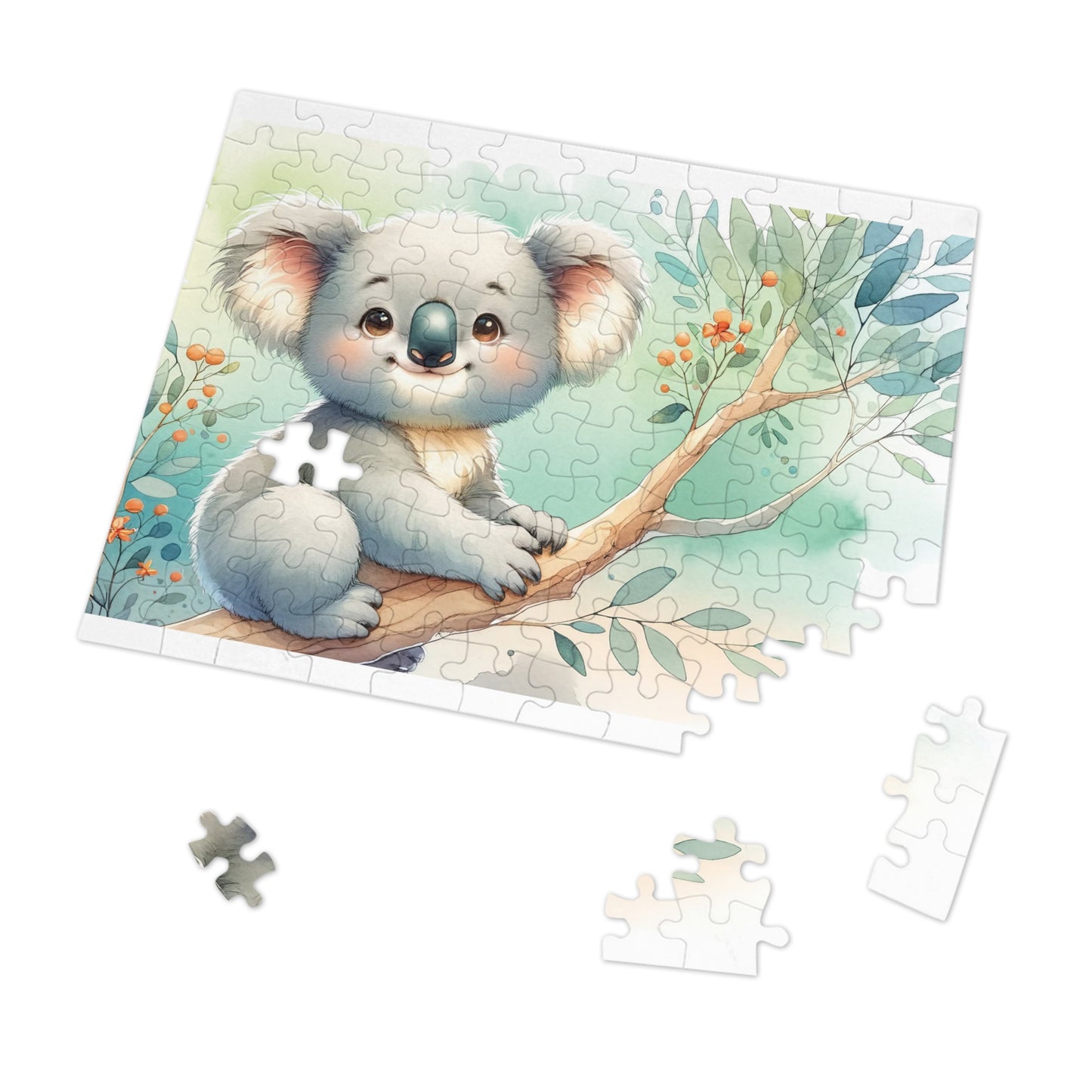 Jigsaw Puzzle, Koala, Personalised/Non-Personalised (30, 110, 252, 500,1000-Piece)