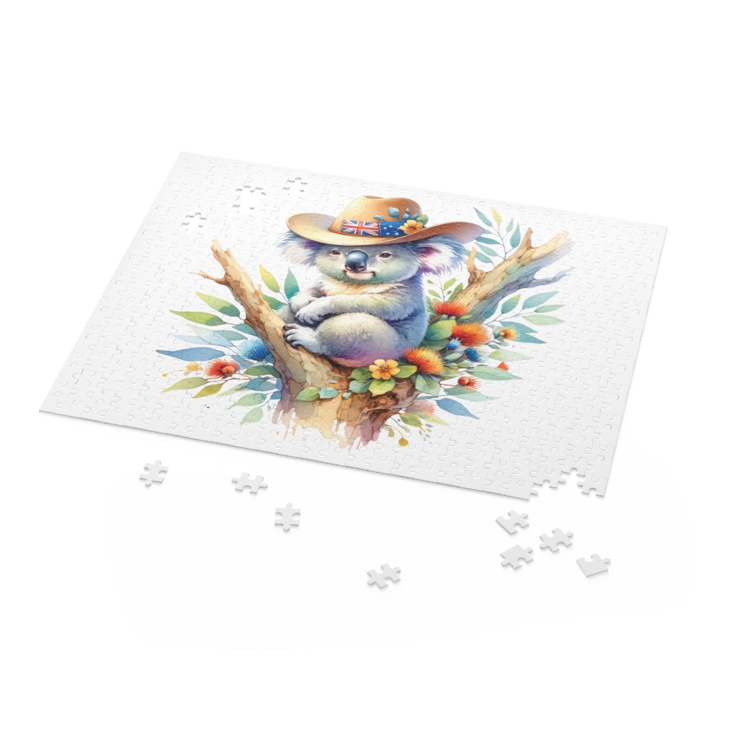 Personalised/Non-Personalised Puzzle, Koala (120, 252, 500-Piece)