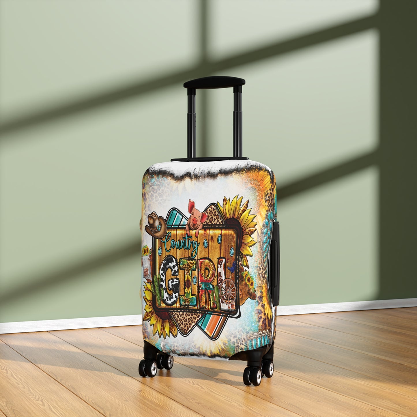 Luggage Cover, Country and Western, Country Girl, awd-1027