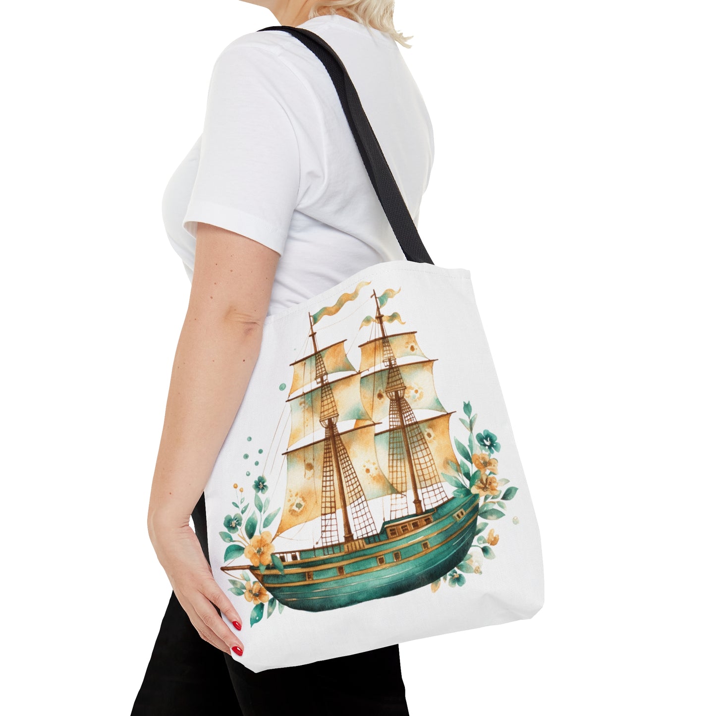 Tote Bag, Nautical bag, Beach Tote Bag