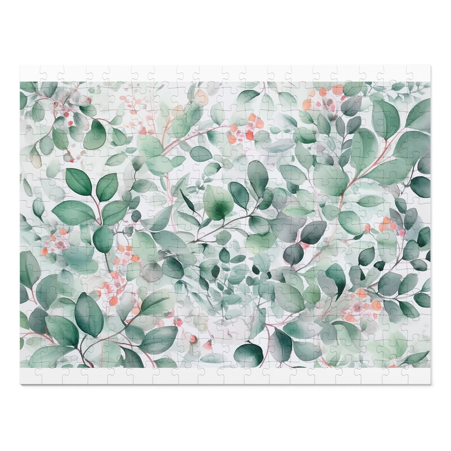 Jigsaw Puzzle, Eucalyptus Leaves, Personalised/Non-Personalised (30, 110, 252, 500,1000-Piece)