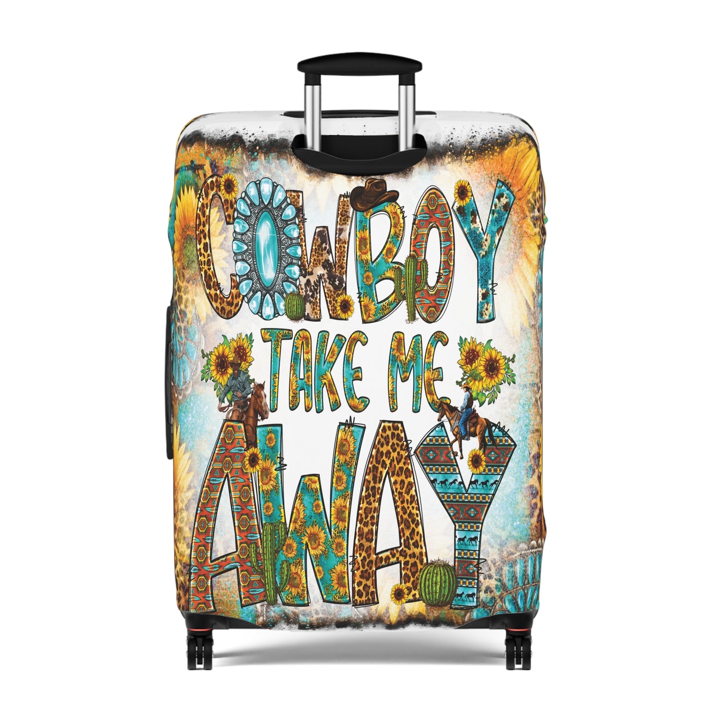 Luggage Cover, Country and Western, Cowboy Take me Away, awd-1026