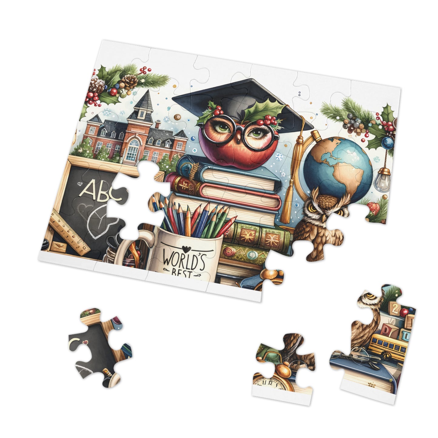 Puzzle Teacher, Personalised/Non-Personalised (30, 110, 252, 500,1000-Piece) awd-660