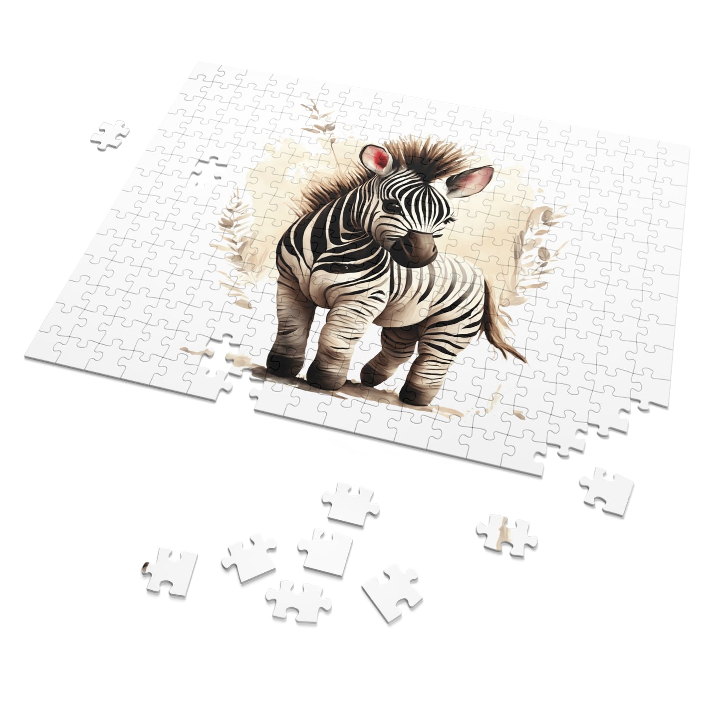 Jigsaw Puzzle, Zebra, Personalised/Non-Personalised (30, 110, 252, 500,1000-Piece)