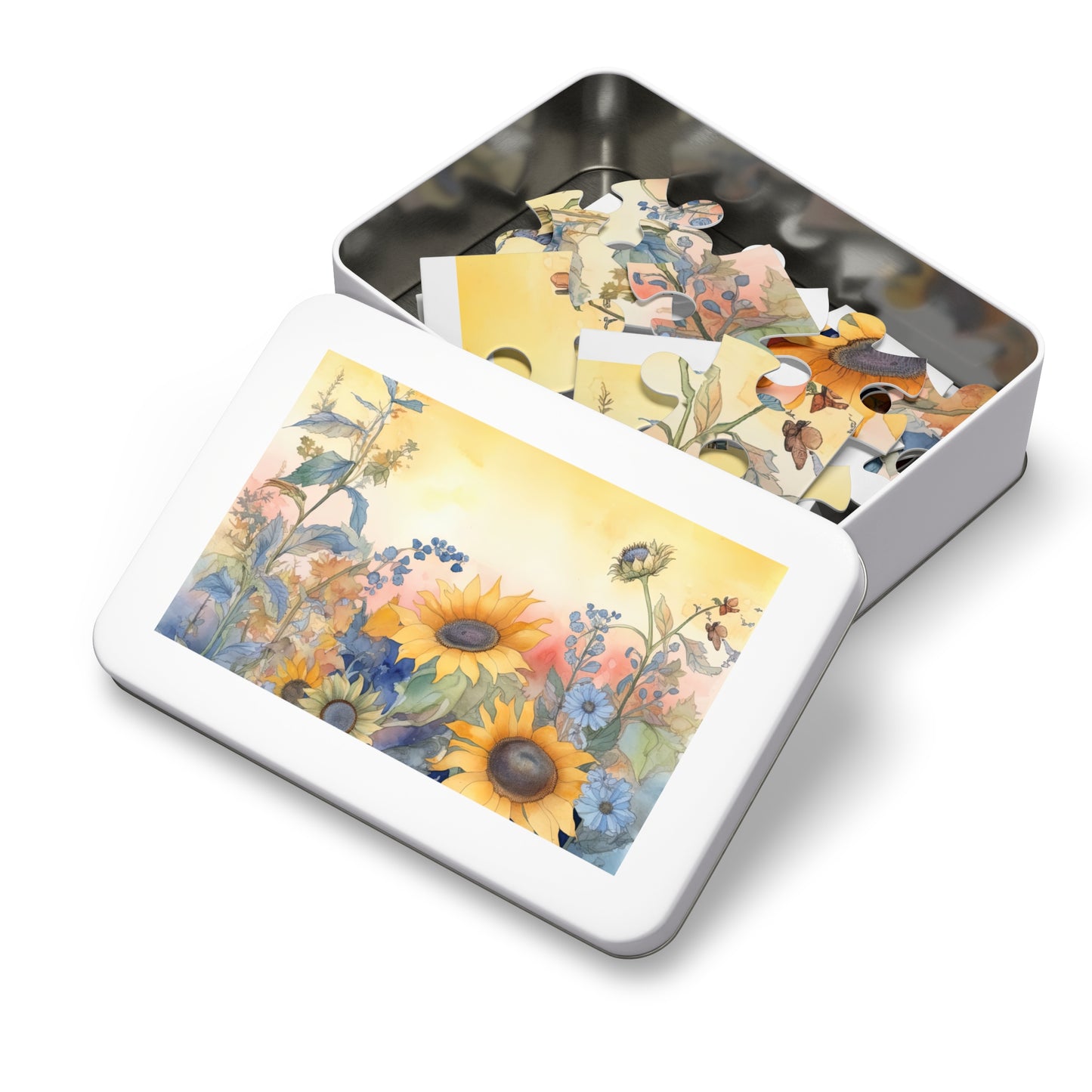 Jigsaw Puzzle, Floral, Personalised/Non-Personalised (30, 110, 252, 500,1000-Piece)