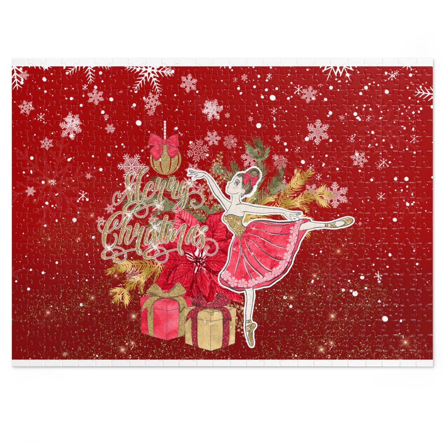 Puzzle, Christmas Sugarplum, Personalised/Non-Personalised (30, 110, 252, 500,1000-Piece)