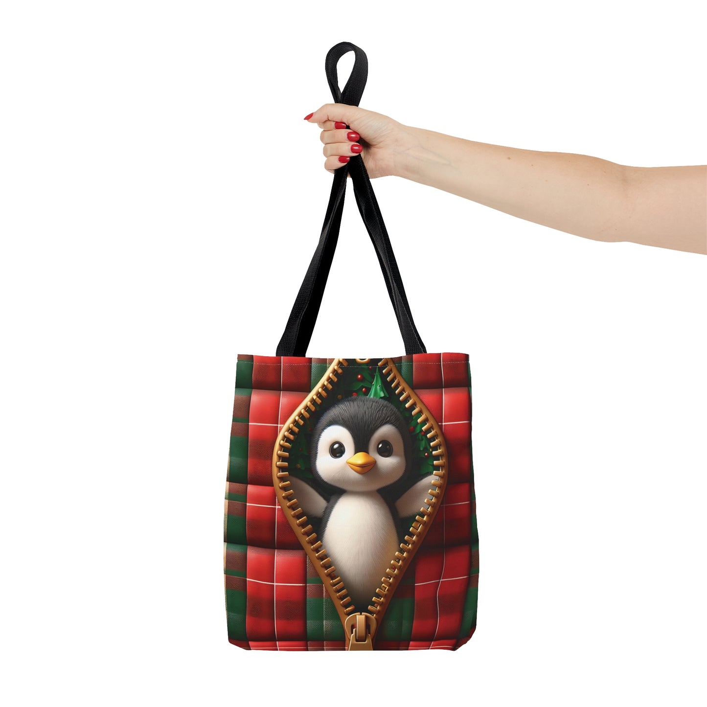 Tote Bag, Penguin, Personalised/Non-Personalised Tote bag