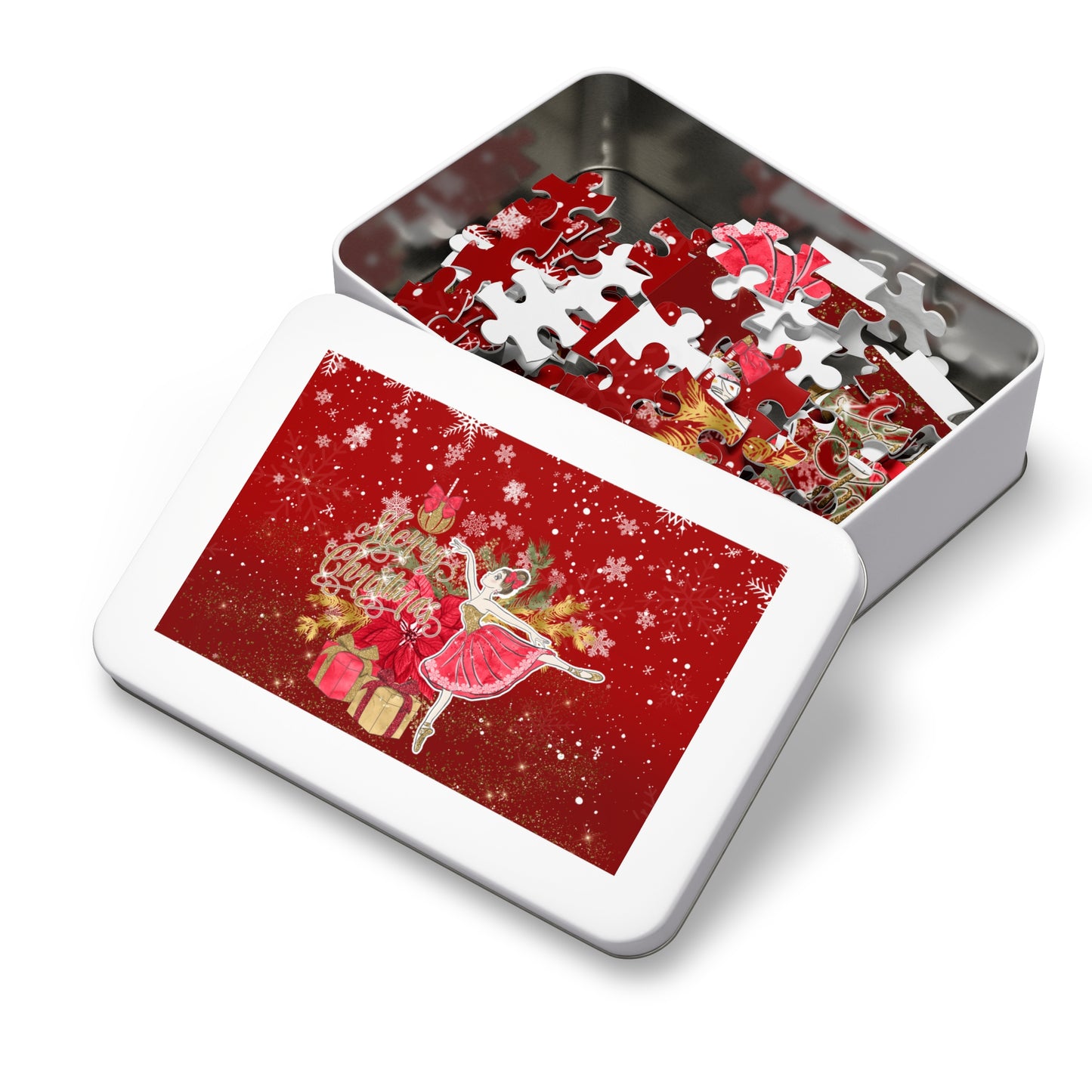 Puzzle, Christmas Sugarplum, Personalised/Non-Personalised (30, 110, 252, 500,1000-Piece)