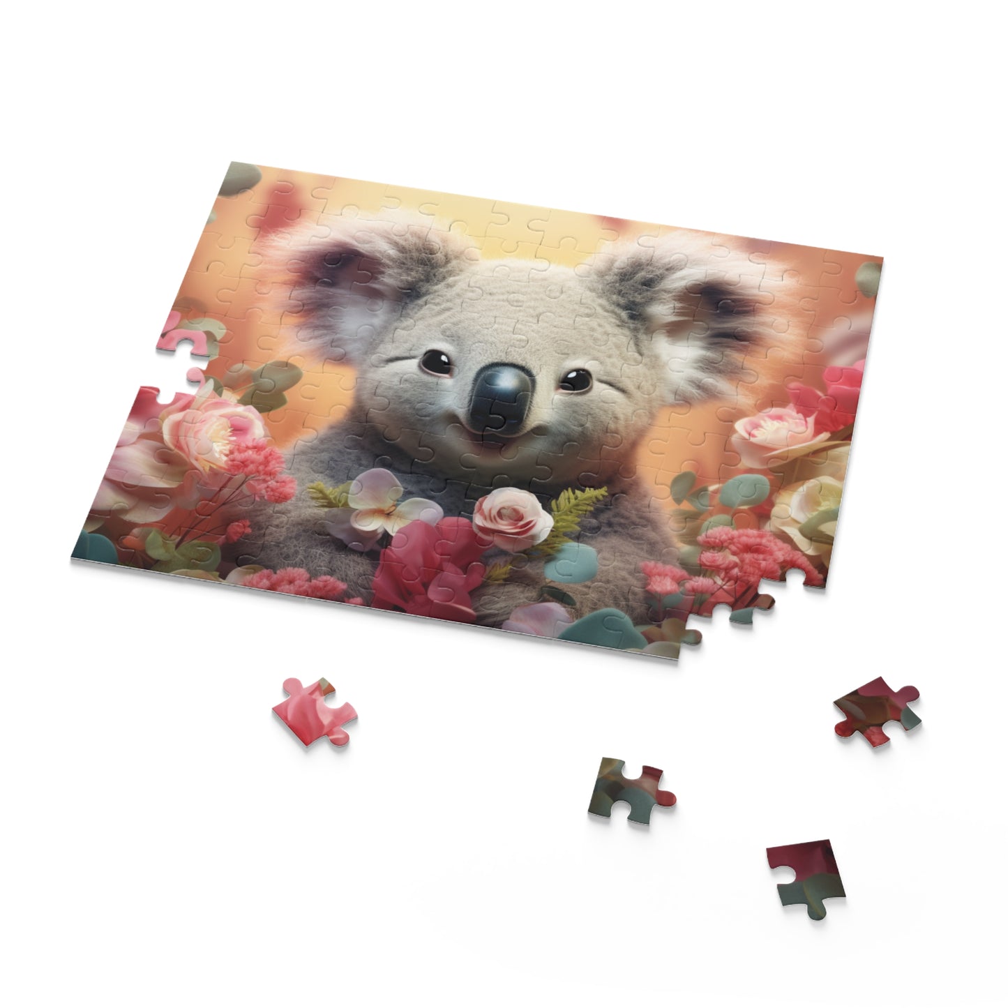 Personalised/Non-Personalised Puzzle, Koala (120, 252, 500-Piece)