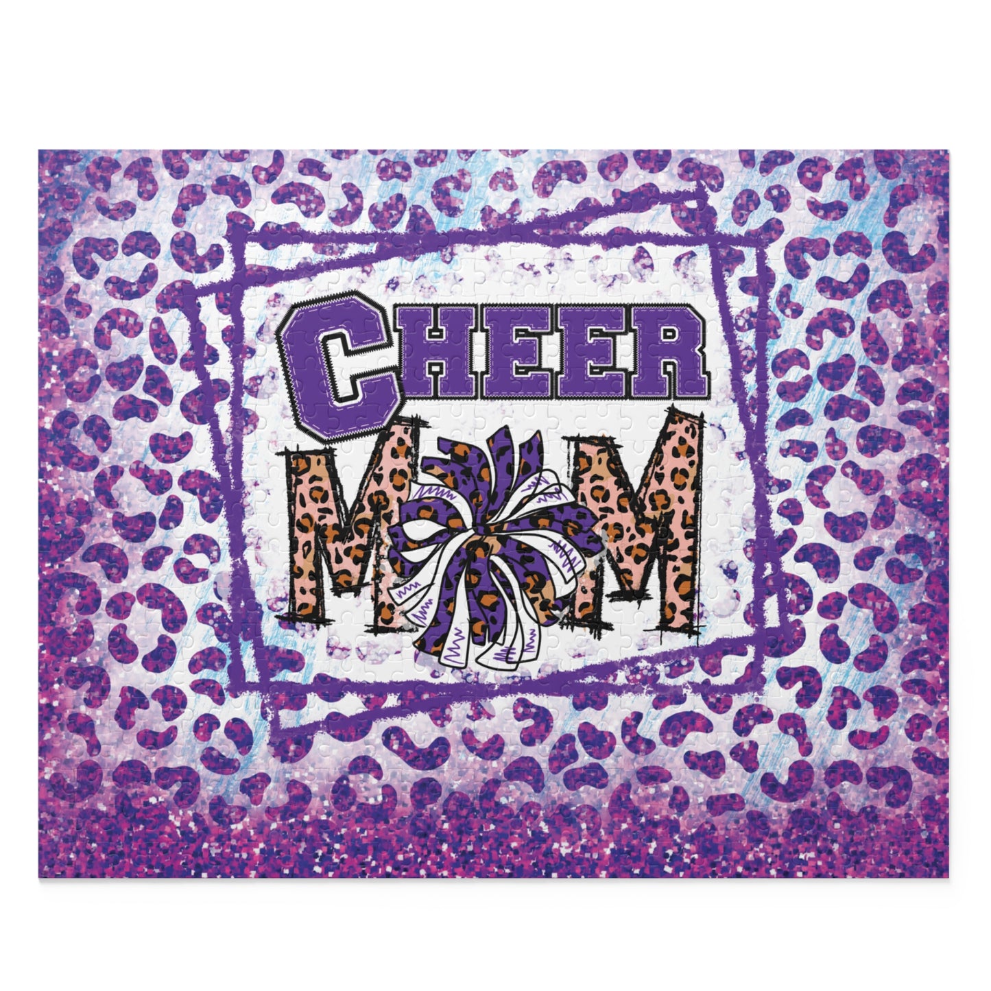 Personalised/Non-Personalised Puzzle, Cheer, Mum, Mom (120, 252, 500-Piece)