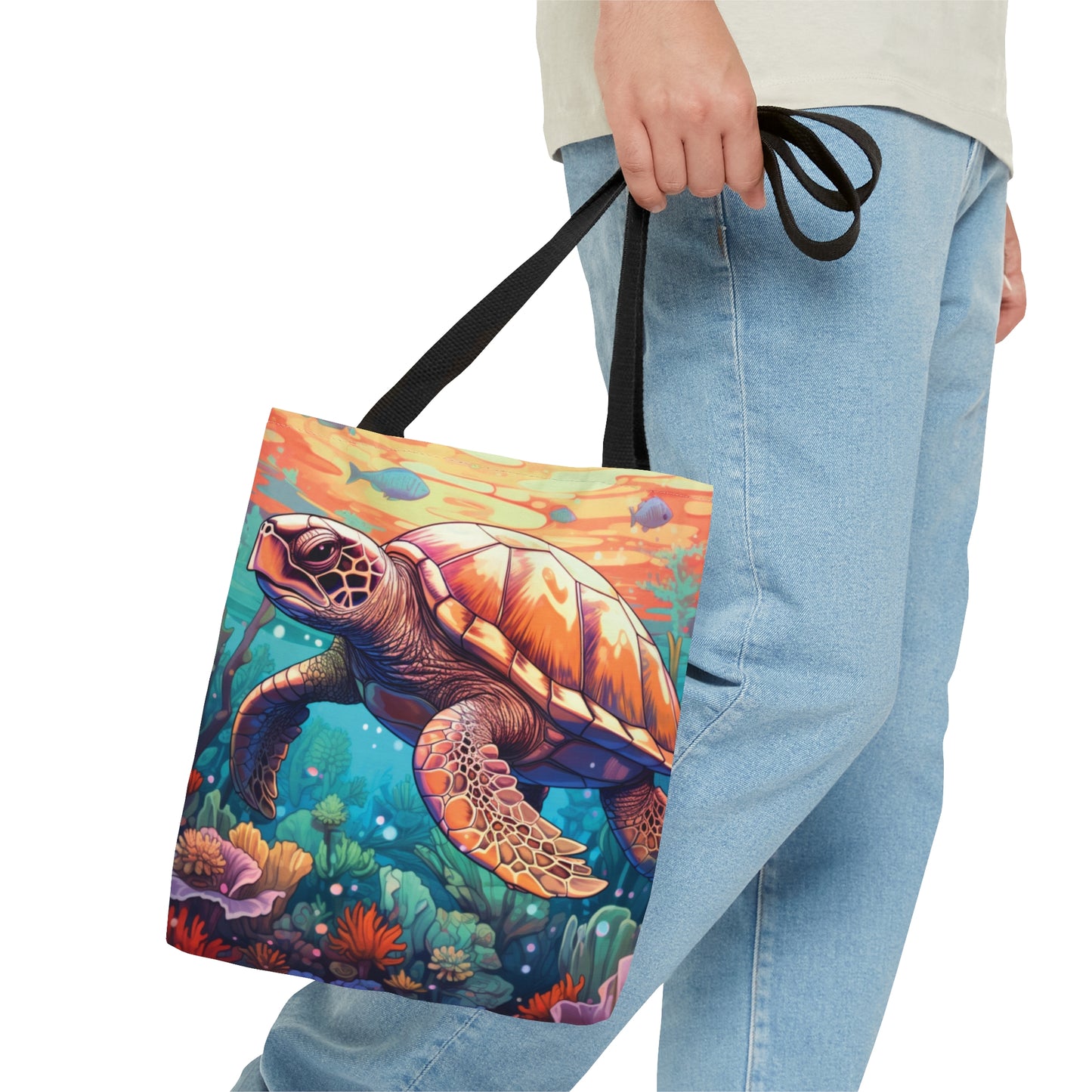 Tote Bag, Turtle bag, Beach Tote Bag