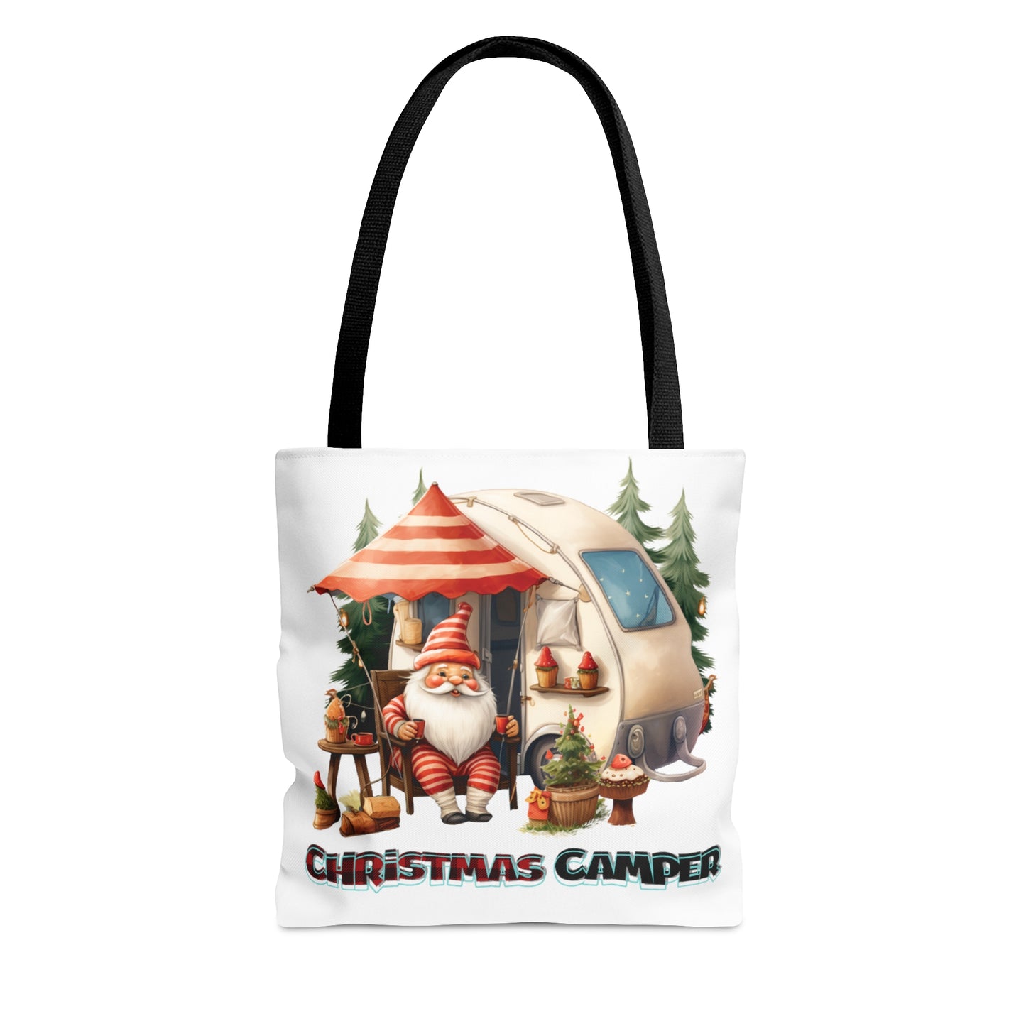 Tote Bag, Christmas, Camper